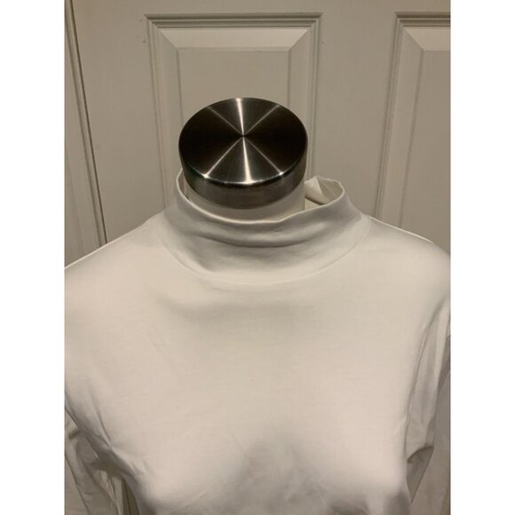 Hill House White Long Sleeve Mock Neck Luna Bodysuit Size 2XL NWT - Picture 3 of 8